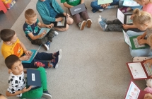 laptop wykonany przez dzieci