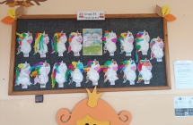 Prace plastyczne dzieci z grupy IX