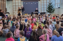 Muzycy podczas audycji.