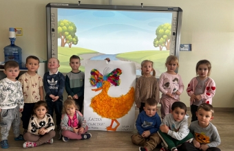 Praca plastyczna Kaczka Dziwaczka kt+-r¦u wykona+ey S+-wki