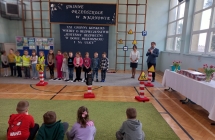 P. wojt gratuluje uczestnikom konkursu.