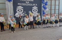 Sowki z upominkami po Pasowaniu