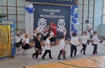 Sowki tasncza z pomponami