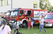 Samochod strazacki.