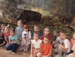 Dzieci wogladaja sztuczne zwierzeta