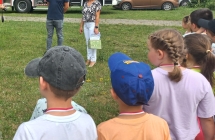 Pani dyrektor dziekuje organizatorom.
