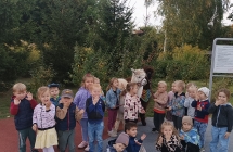 grupa II z alpakami